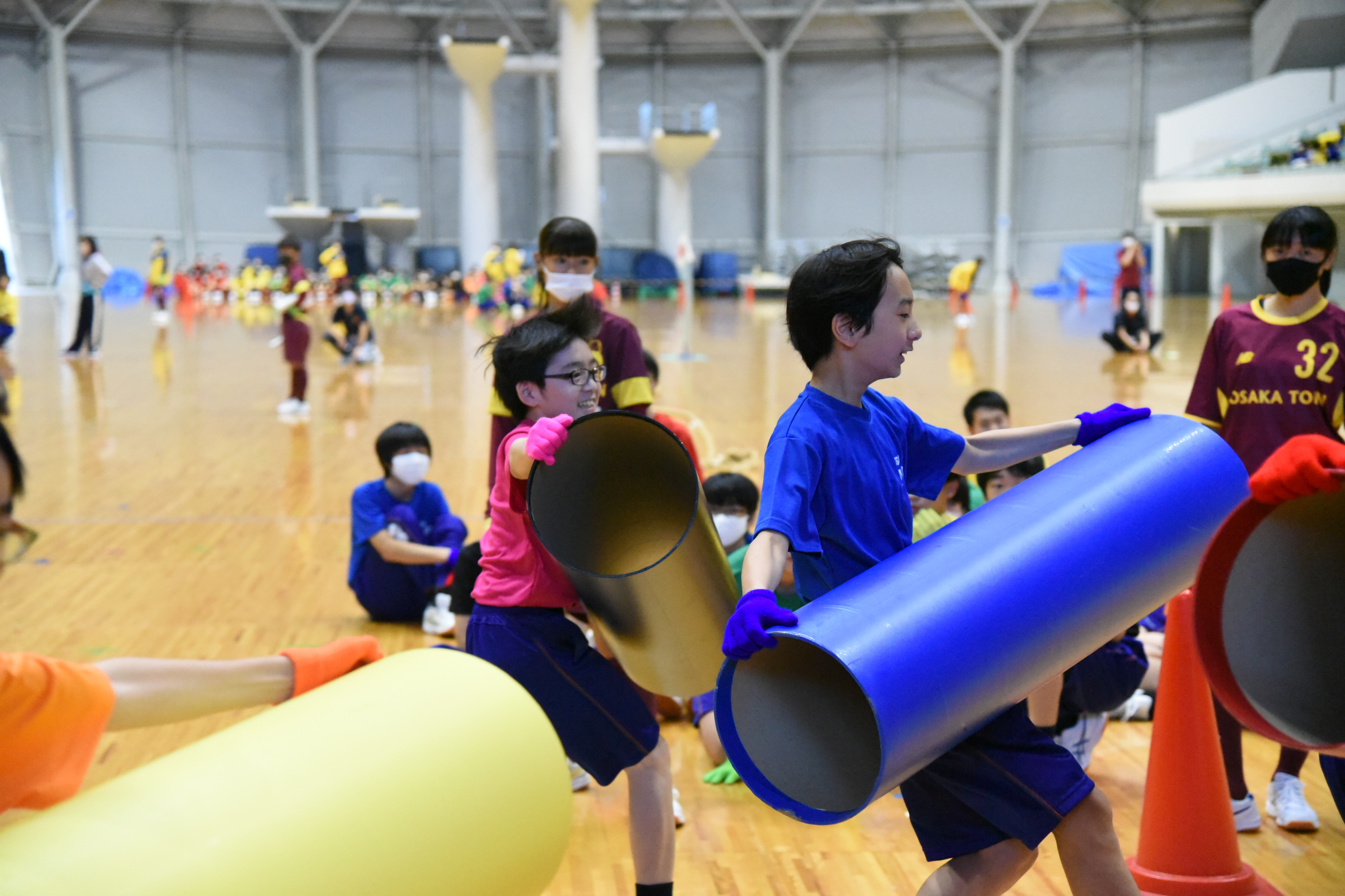 大阪桐蔭 中学校高等学校 1ジャンボバトンリレー